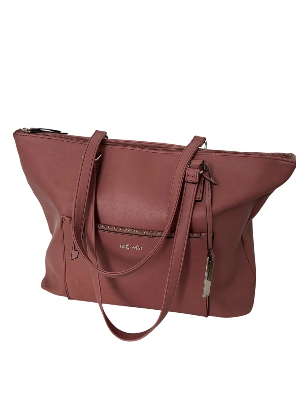 Nine West Dusty Pink Large Tote Bag